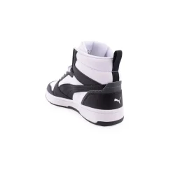Menino|Criança*PUMA Bota  Rebound V6 Mid PretoBranco