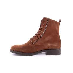 Botins*GIORGIO FALCONE Botim Cognac