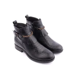 Botins*GIORGIO FALCONE Botim Preto