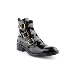 Botins*GIORGIO FALCONE Botim Preto