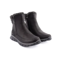 Botins*SKECHERS Botim Synergy P.Preto