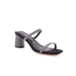 Sandalias Altas*AZAREY Chinelo Preto