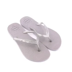 Chinelos / Socas*HAVAIANAS Chinelo Fantasia Gloss Cinza