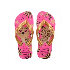 Menina*HAVAIANAS Chinelo Kids Top Pets Fuxia