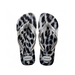 Chinelos / Socas*HAVAIANAS Chinelo Top Animals Prateado