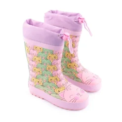 Menina*CRECENDO Galocha Lilas