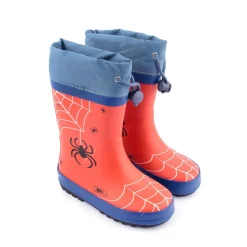 Menino*CRECENDO Galocha Az.Vermelho