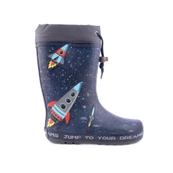 Menino*CRECENDO Galocha Azul