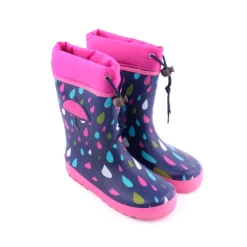 Menina*CRECENDO Galocha Fuxia