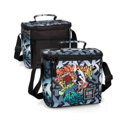 Criança*DELBAG Lancheira Preto