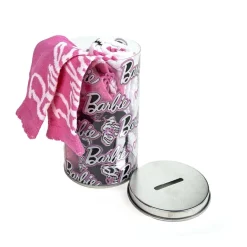 Criança*BARBIE Pack 4 Meias Rosa