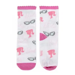Criança*BARBIE Pack 4 Meias Rosa