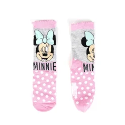 Criança*MINNIE Pack 4 meias Rosa