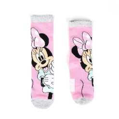 Criança*MINNIE Pack 4 meias Rosa
