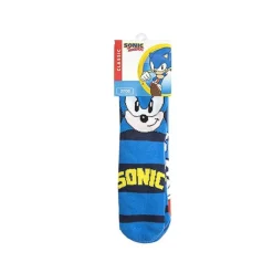 Criança*SONIC Pack 3 Meias Azul