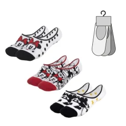 Mulher*MINNIE Pack meias 3 Multicolor