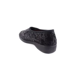 Chinelos Quarto*JAVER Pantufa Preto