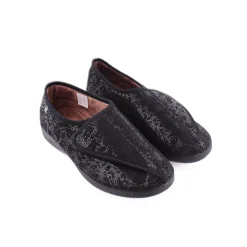 Chinelos Quarto*JAVER Pantufa Preto