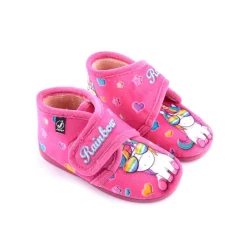 Menina*JAVER Pantufa Fuxia