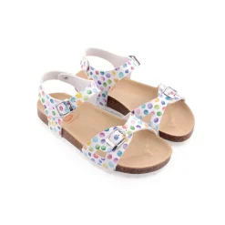 Sandalias Rasas|Menina*CRECENDO Sandalia Br.Multi