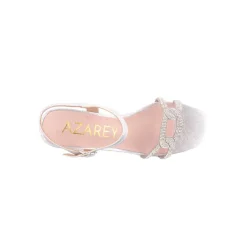 Sandalias Altas*AZAREY Sandália Prateado
