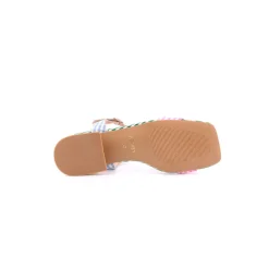Sandalias Altas|Sandalias Rasas*AZAREY Sandália Multicolor