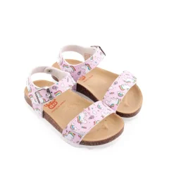 Menina*CRECENDO Sandália Rosa