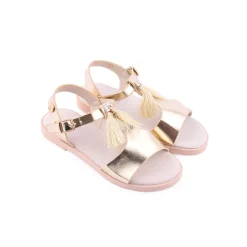 Menina*CRECENDO Sandália Dourado