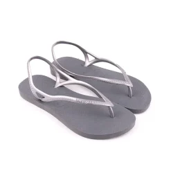 Sandalias Rasas*HAVAIANAS Sandália Prateado