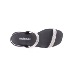 Sandalias Rasas*MOLECA Sandália Preto