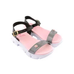 Menina*MOLEKINHA Sandália Preto