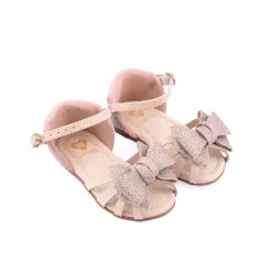 Menina*MOLEKINHA Sandália Be.Ouro