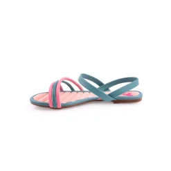 Menina*MOLEKINHA Sandália Azul