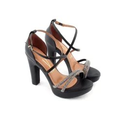 Sandalias Altas*VIZZANO Sandália Preto