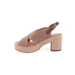Sandalias Altas*WALKWELL Sandália Taupe