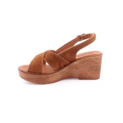 Sandalias Altas*WALKWELL Sandália Camel