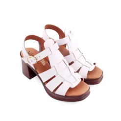 Sandalias Altas*WILANO Sandália Branco
