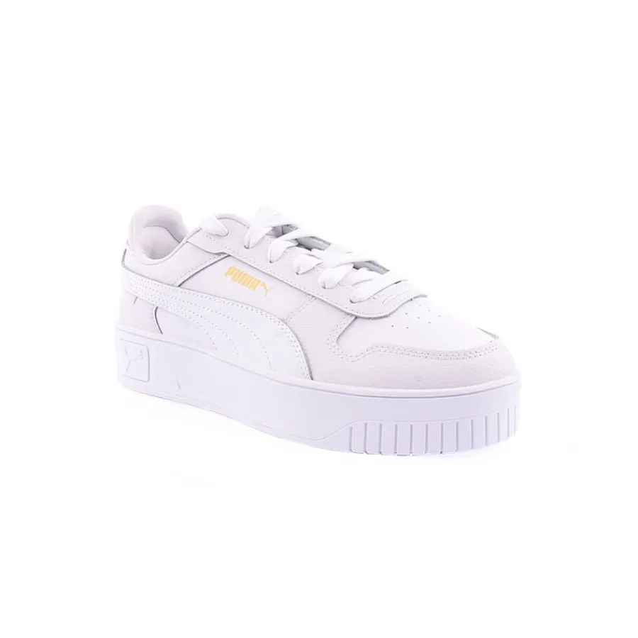 Menina*PUMA Sapatilha Carina Street Jr Br.Ouro