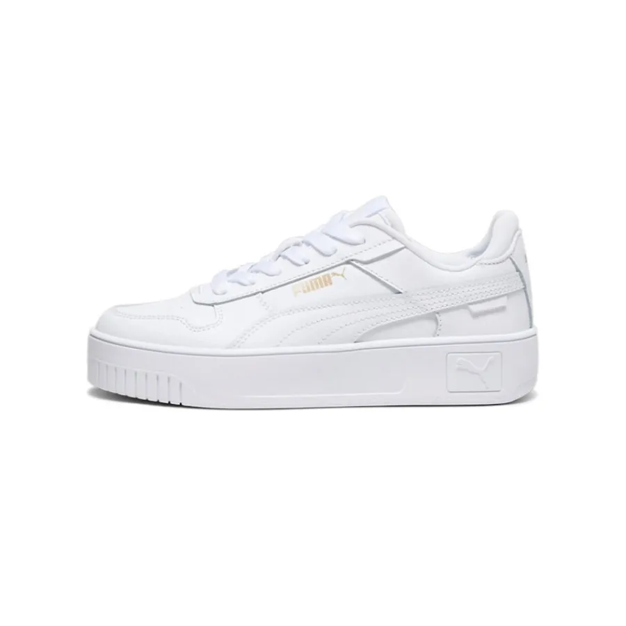 Menina*PUMA Sapatilha Carina Street Jr Br.Ouro