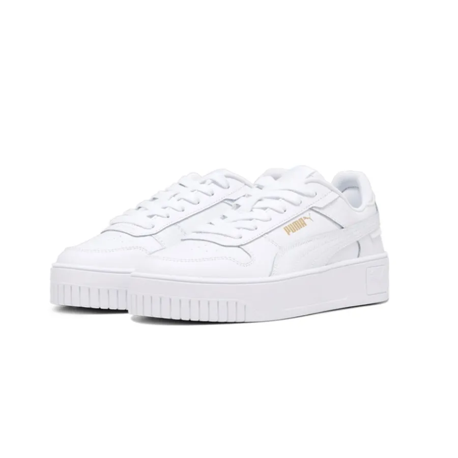 Menina*PUMA Sapatilha Carina Street Jr Br.Ouro