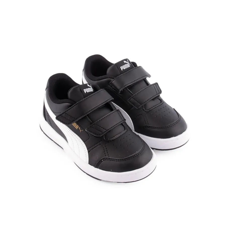 Menina|Menino*PUMA Sapatilha EVOLVE COURT Pr.Branco