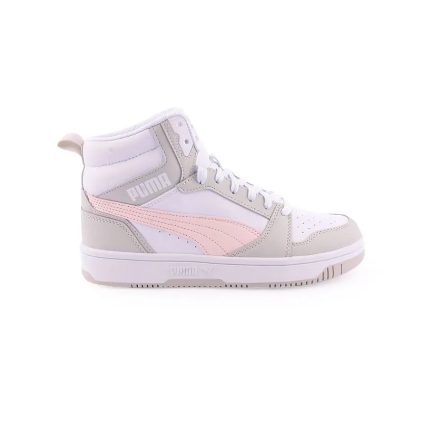 Menina*PUMA Sapatilha REBOUND MID 6 Br.Cinza