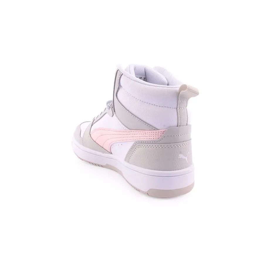 Menina*PUMA Sapatilha REBOUND MID 6 Br.Cinza