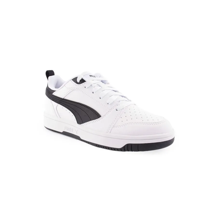 Menina*PUMA Sapatilha Rebound V6 Low Br.Preto