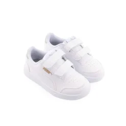 Menina|Menino*PUMA Sapatilha Shuffle V PS Branco