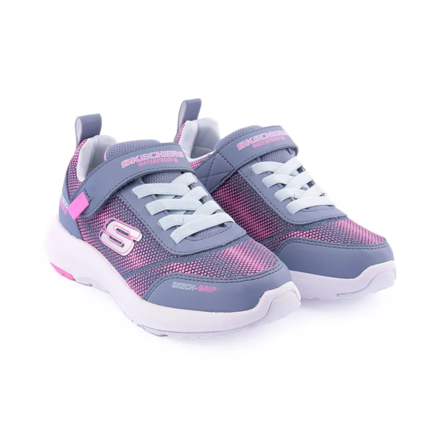 Menina|Criança*SKECHERS Sapatilha Dynamic Tread Ci.Rosa