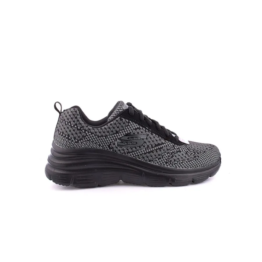 Ténis*SKECHERS Sapatilha Fashion Fit - Bold Boundaries Preto