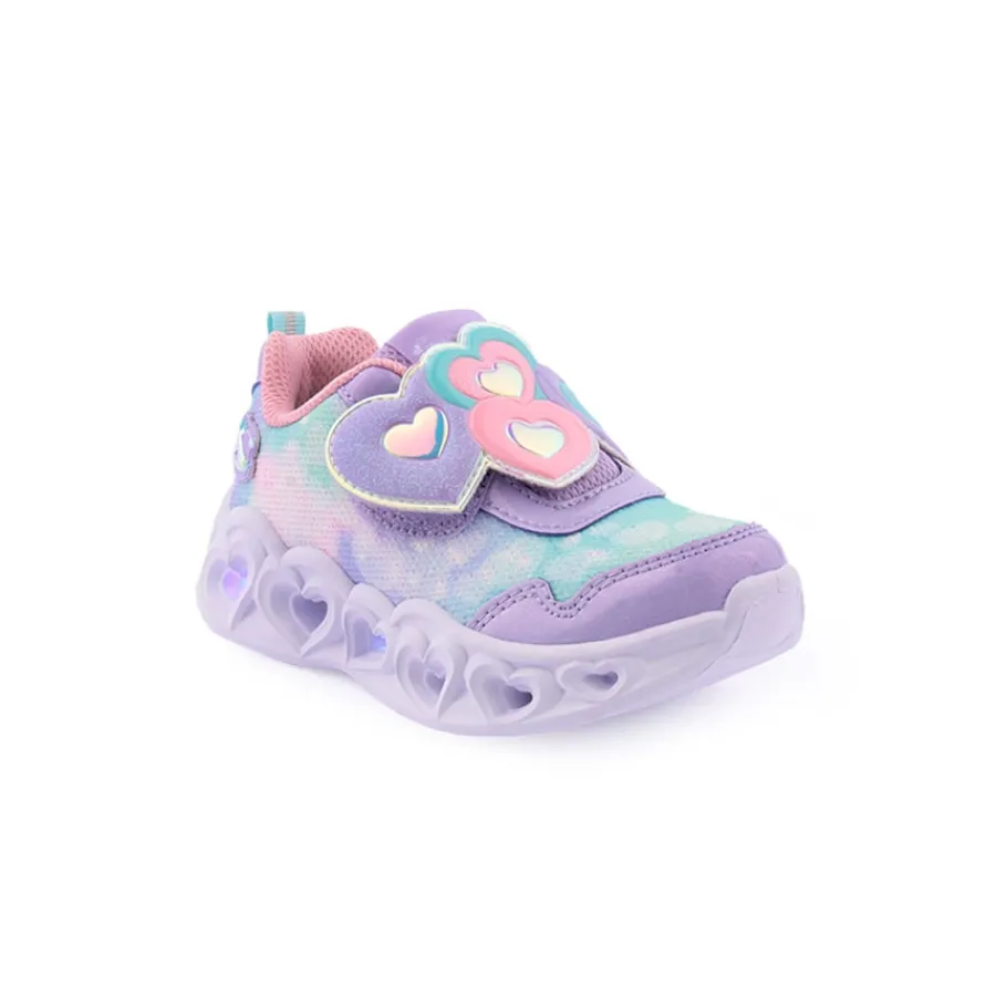 Menina|Criança*SKECHERS Sapatilha Heart Lights