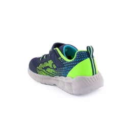 Menino|Criança*SKECHERS Sapatilha MAGNA-LIGHTS Az.Verde