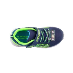 Menino|Criança*SKECHERS Sapatilha MAGNA-LIGHTS Az.Verde